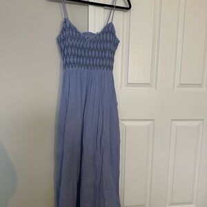 Free People Blue Maxi Dress